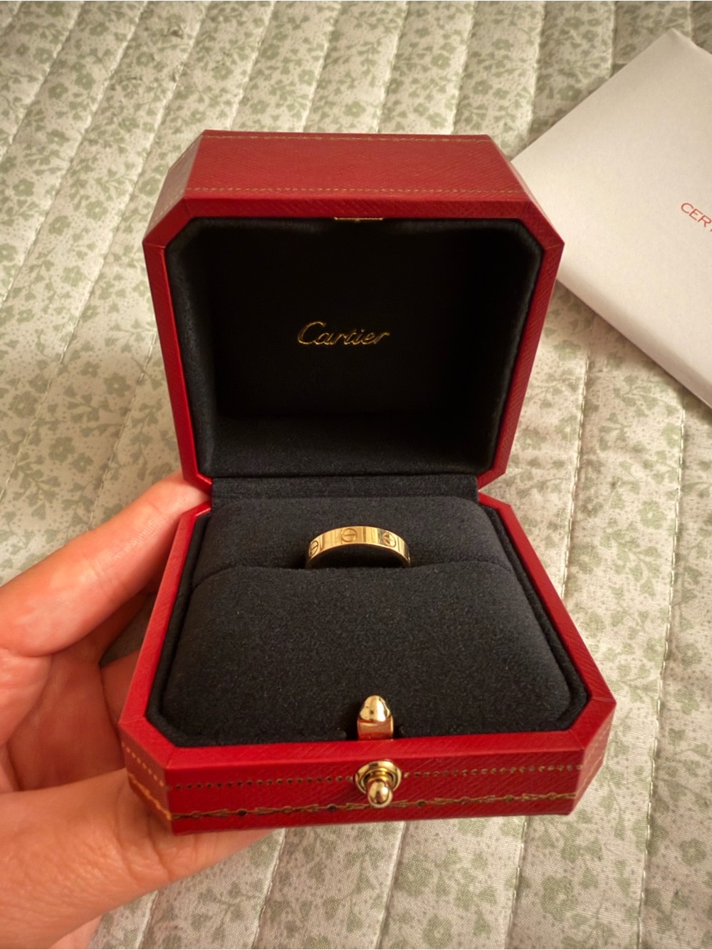 Cartier Small Love Ring 53 mm